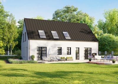 1,5-planshus 150 kvm AChoice stenhus