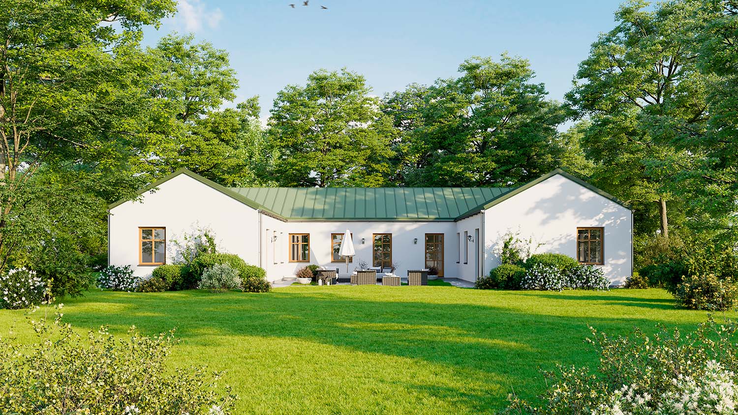 traditionellt stenhus