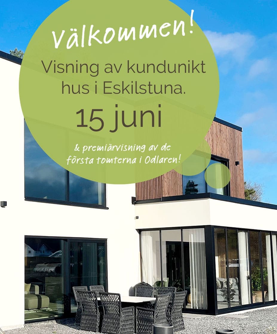 Stenhus i Eskilstuna som var med i en visning. Nu är den avslutad.